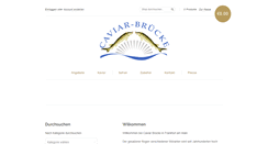 Desktop Screenshot of caviarbruecke.de